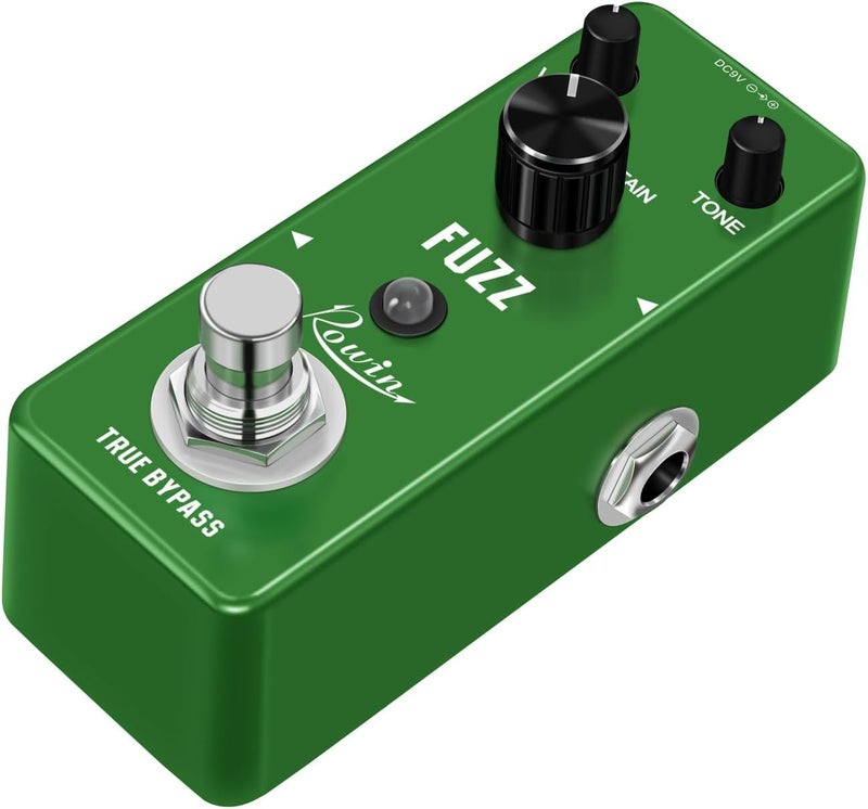 IOppWin Rowin LEF-306 Fuzz Pedal – Mini Analog Fuzz Guitar Effect with Legendary Big Muff-Style Tone, Dynamic Full & Sweet Sound, True Bypass, Metal Shell – Perfect for Beginners - Image 1